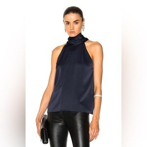 NWT $495 Galvan London GALVAN Sash Neck Tunic Top